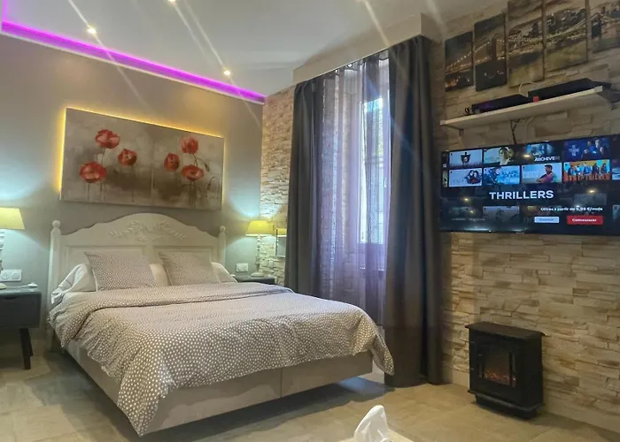 Апартаменты Appart' Spa Et Sauna Privatif Au Coeur De Beaune Бон